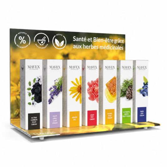 Présentoir de vente Mavex