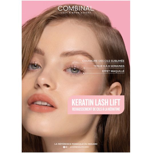 Affiche Keratin Lash Lift Combinal